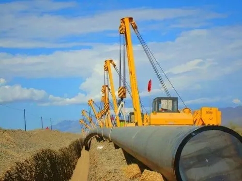 贵州省台江县革一工业园区天然气管道全面竣工通气